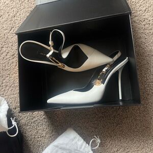 Versace Women's White Heels